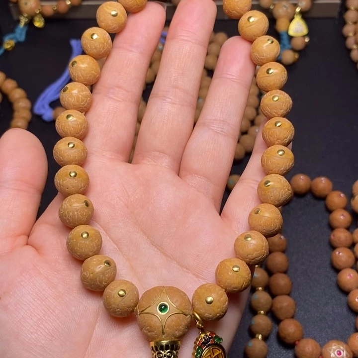 凤眼菩提手串麒麟三通12+手持