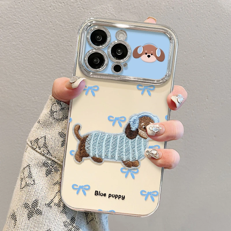 兰知春序链条适用苹果16e手机壳15电镀视窗14防摔13硅胶11全包12