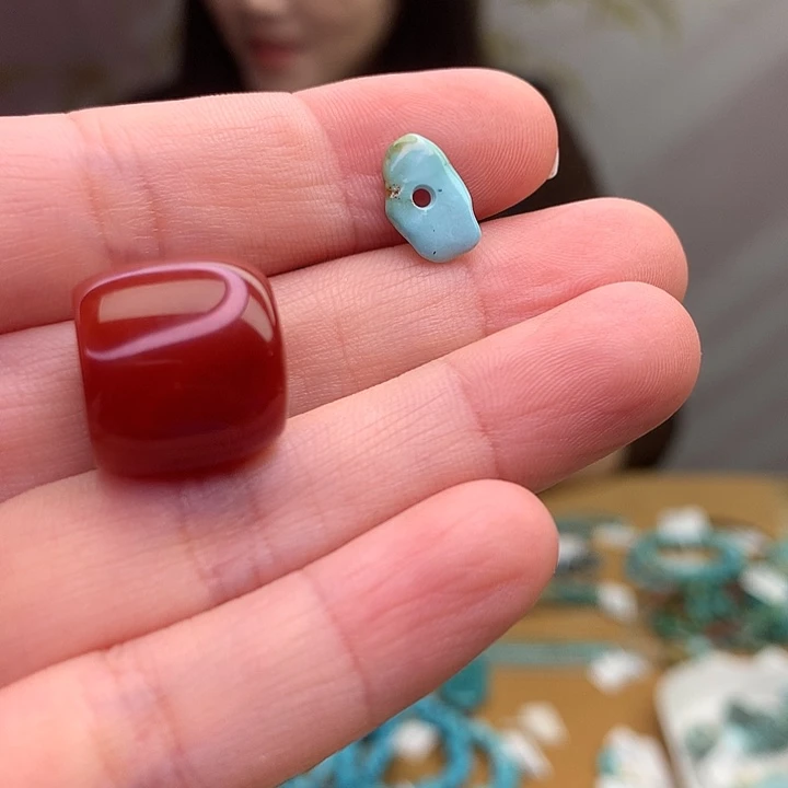 ****琳未镶嵌原矿玛瑙/玉髓