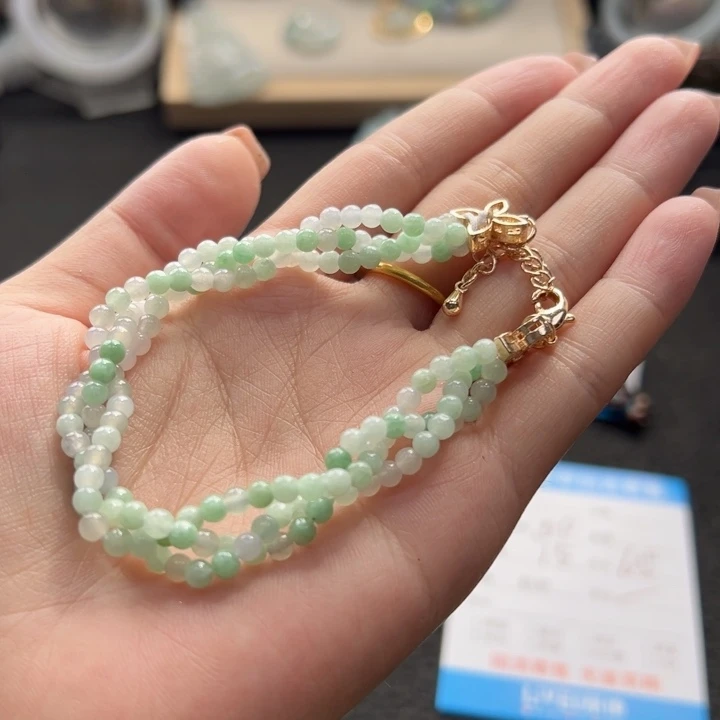 翡翠未镶嵌颈饰天然A货缅甸翡翠