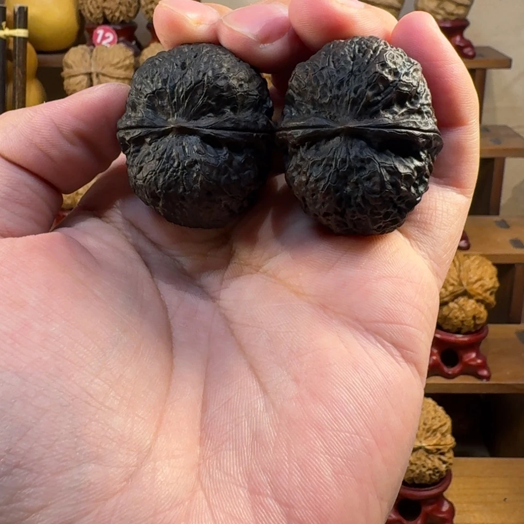 铁核桃把件地闷平谷元宝41尺