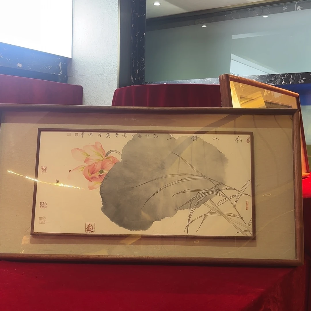 竖款精品书画作品