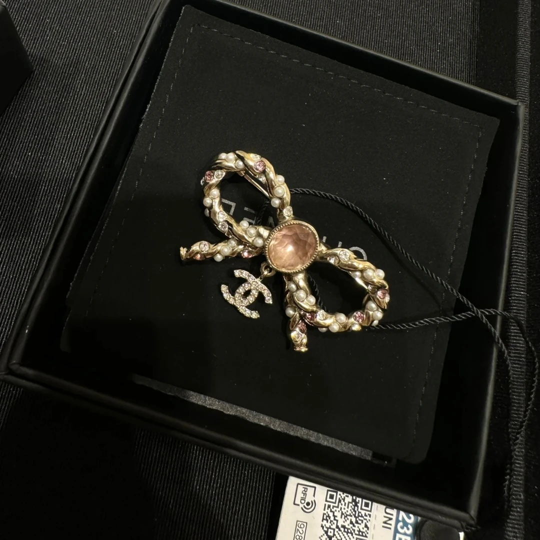 全新未使用 Chanel/香奈儿 7姐专场/24P蝴蝶结胸针