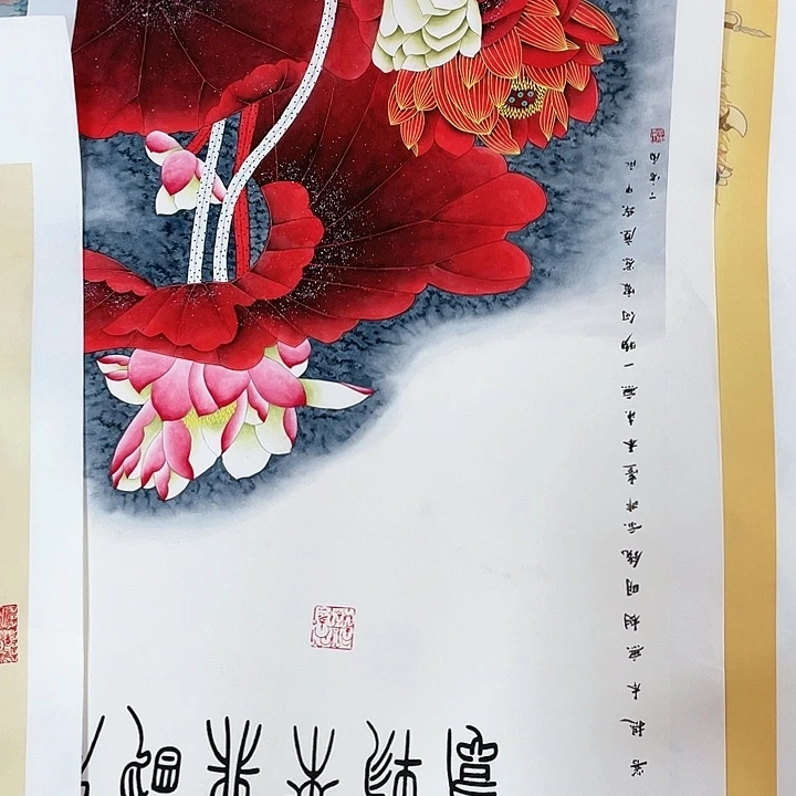 国画书画描金拓染金石传拓手写