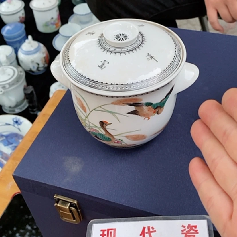 【闪购商品】瓷片狐*景德镇现代工艺品