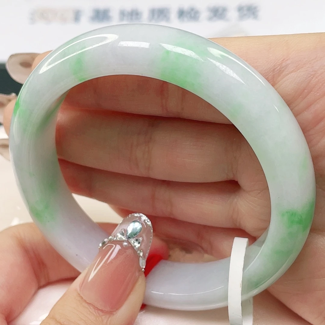未镶嵌手镯翡翠圈口5657