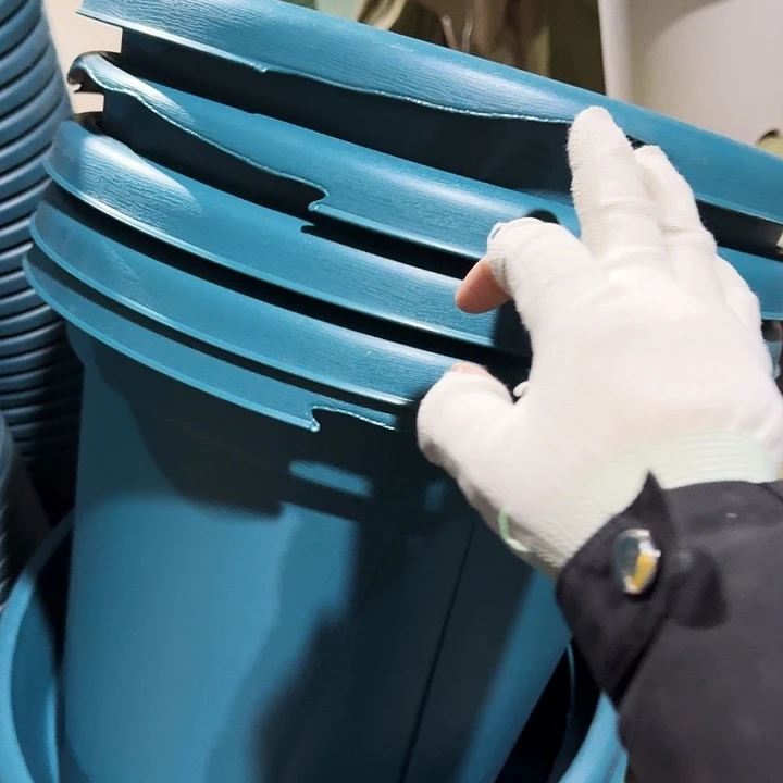 缺口青山7#口径40军绿6个无托