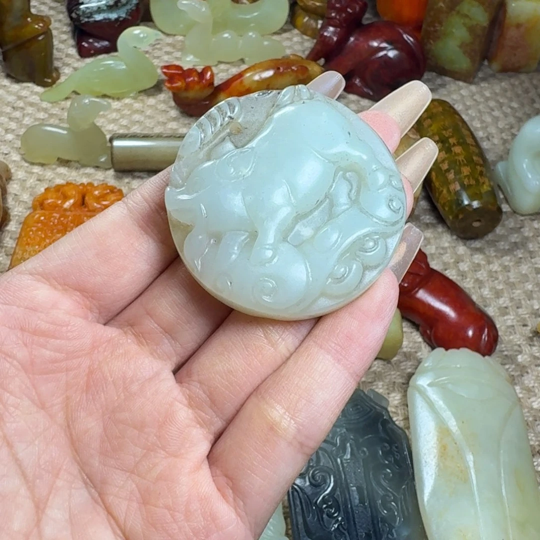 吊坠白玉菩提挂件