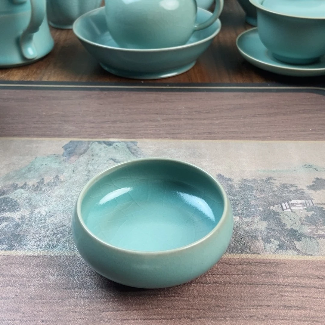 摆件瓷原产地原矿汝瓷～茶器