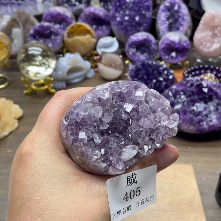 水晶未镶嵌珠宝半成品