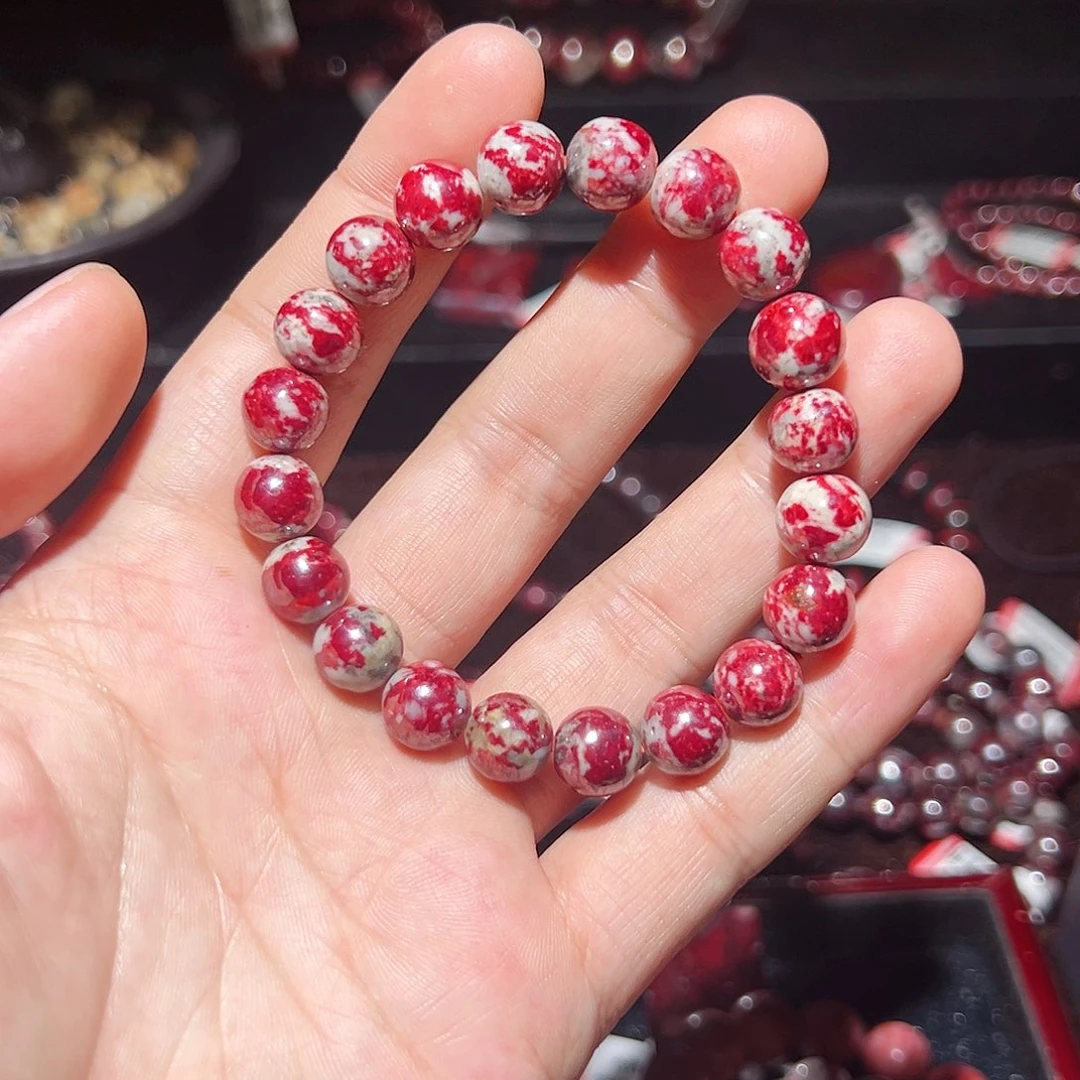 天然辰砂纯天然手串