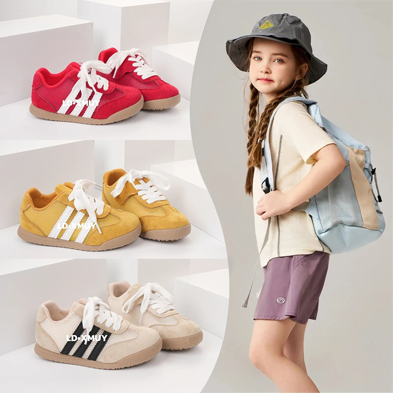 【迪里迪气】2025春秋儿童鞋子男童阿甘鞋百搭板鞋女童软底秋季