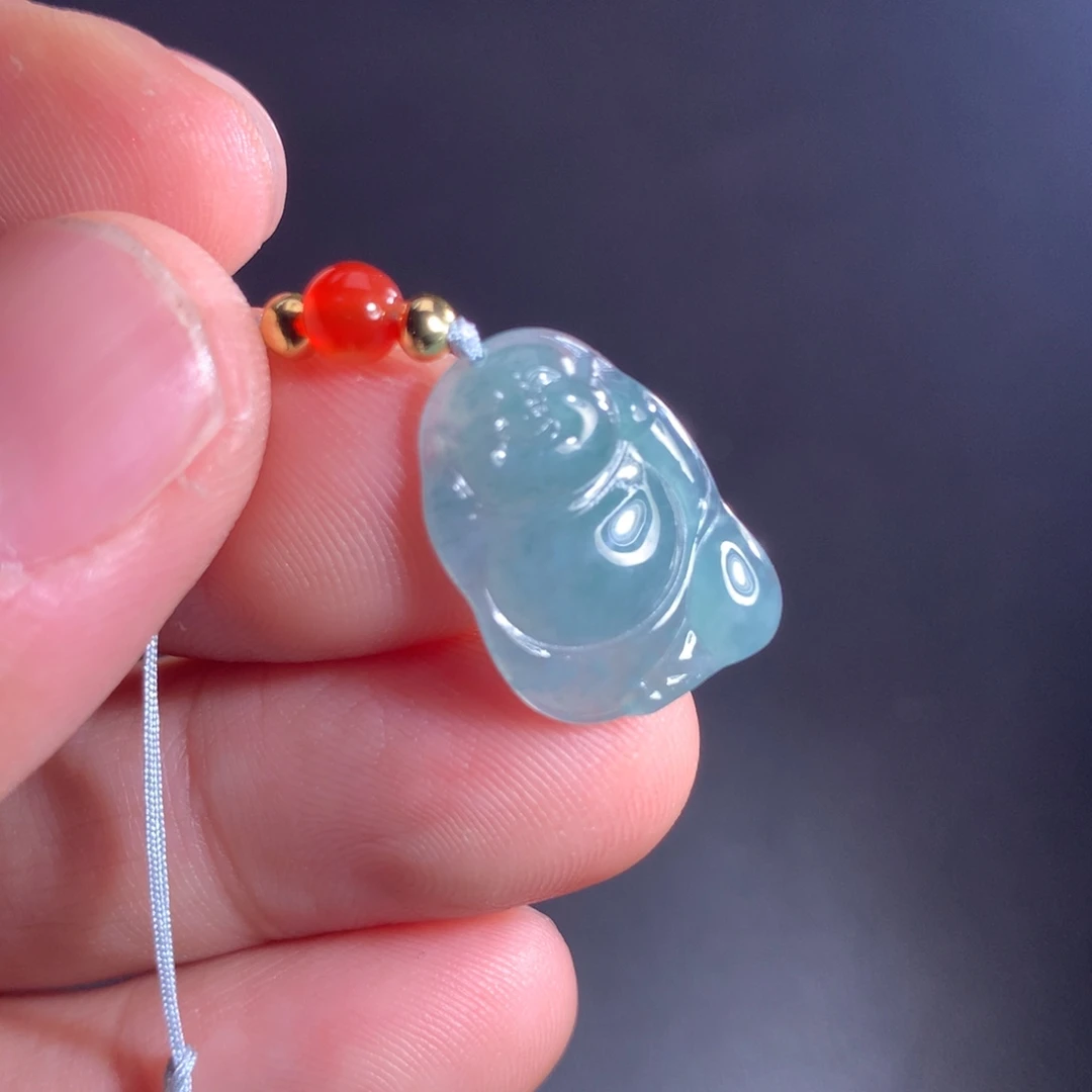 翡翠未镶嵌颈饰天然A货翡翠时尚气质女款吊坠挂坠