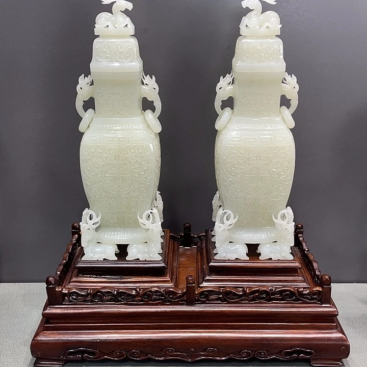 和田玉未镶嵌摆件