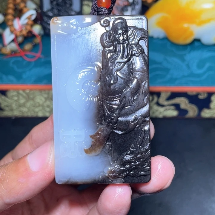 和田玉未镶嵌颈饰J