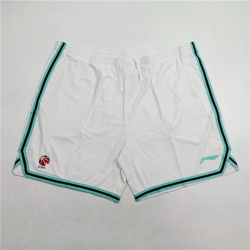 李宁CBA短裤男美式篮球裤常规型透气比赛裤AAPS587