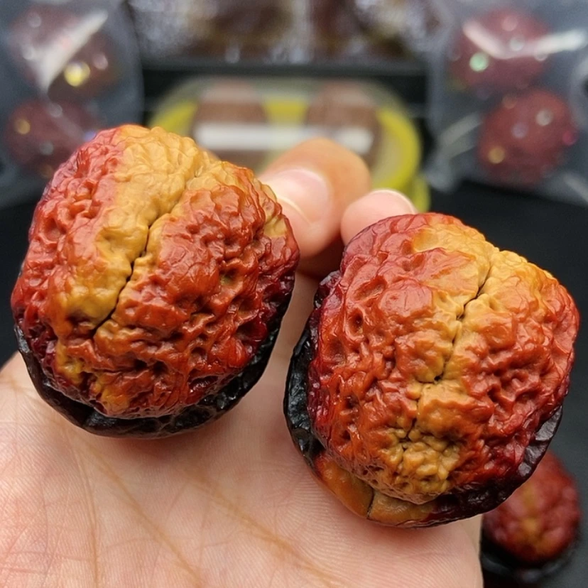 【闪购商品】把件文玩核桃40尺老蟾头