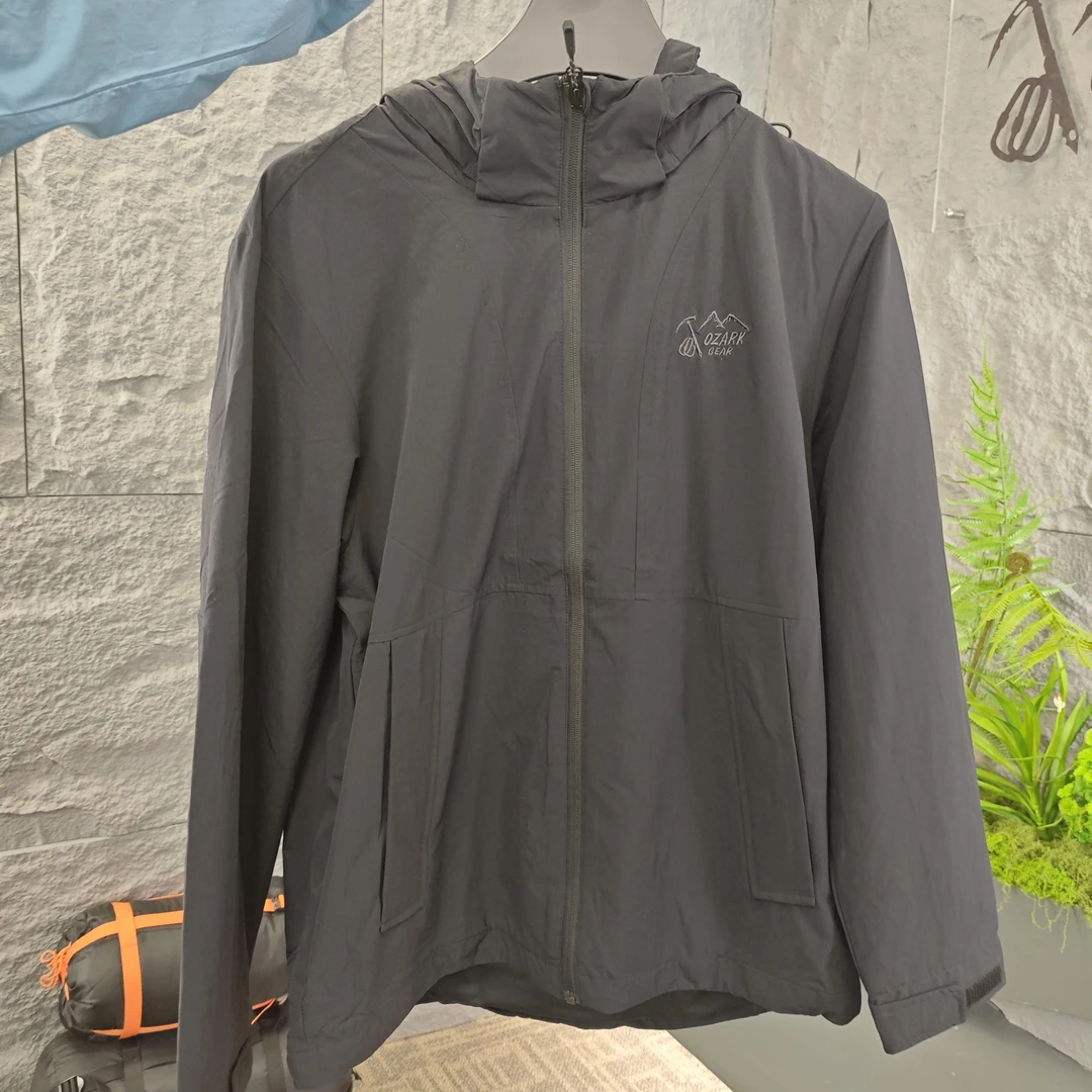 Ozark/奥索卡防风外套冲锋衣男士户外休闲连帽319971