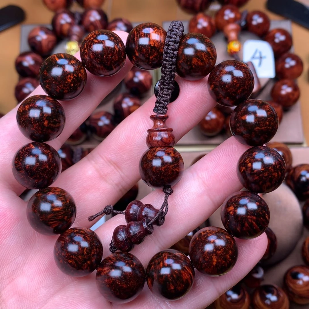 黄花梨/降香黄檀黄花梨手串1.5