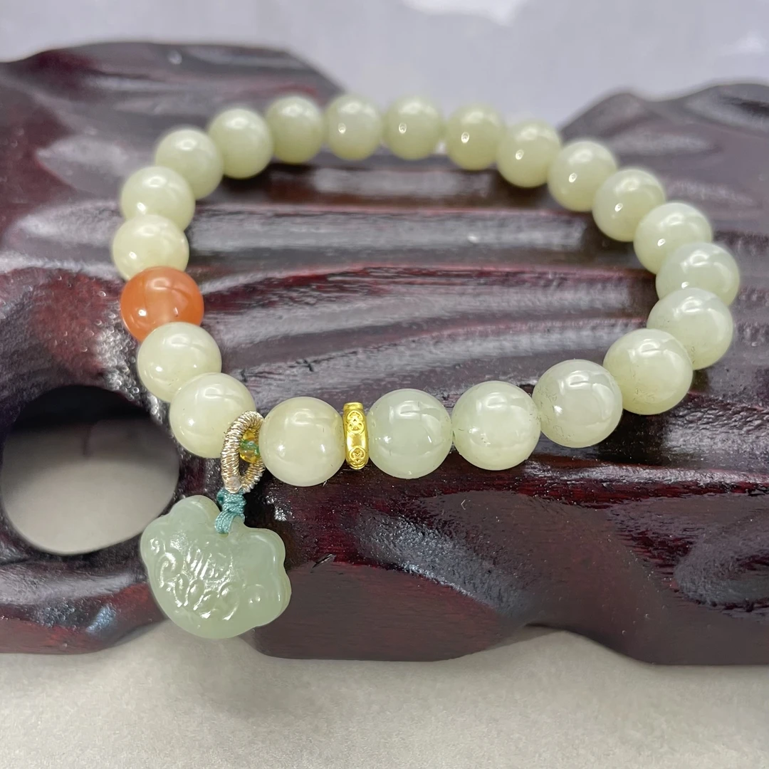 H03和田玉手链气质国风时尚新中式轻奢百搭