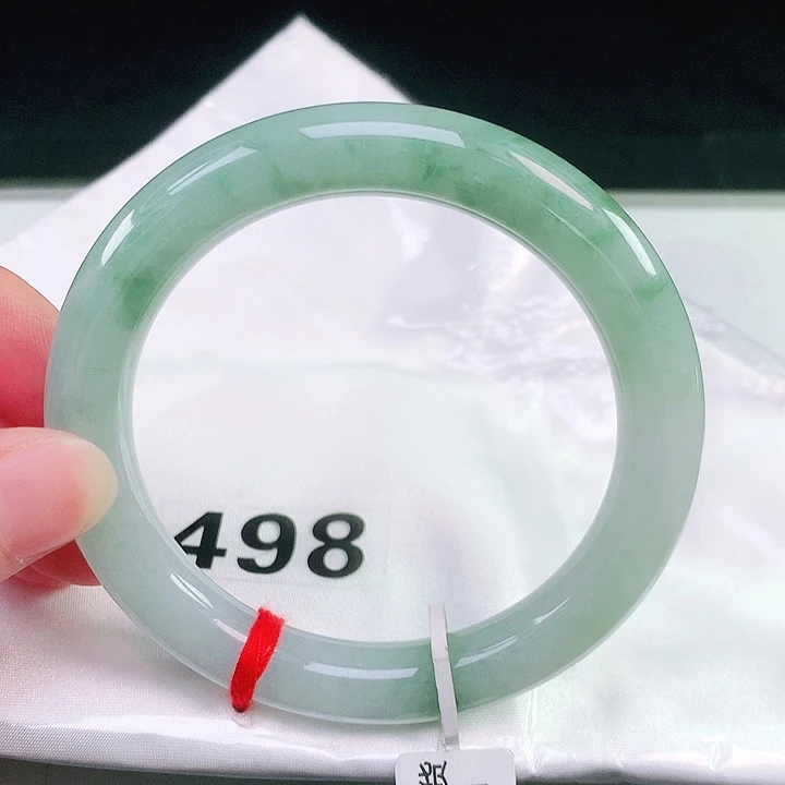 翡翠未镶嵌手镯（圆镯）498