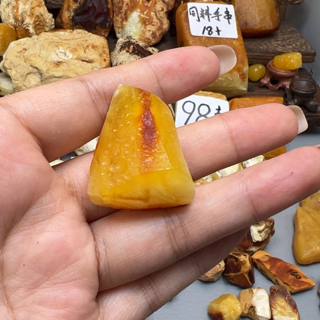 M***光未镶嵌定制琥珀蜜蜡