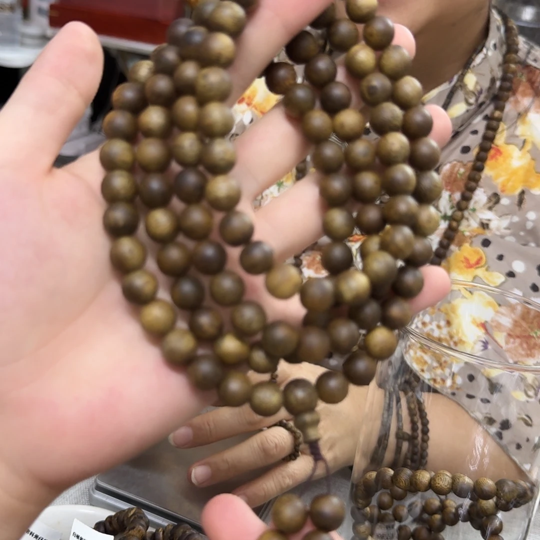 手串沉香海南莺歌绿多圈 1.0 多样性发一