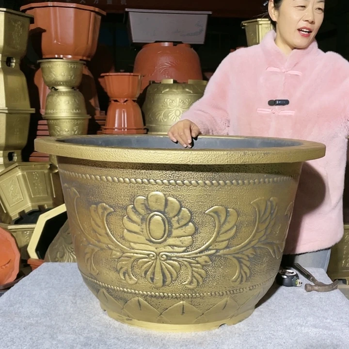 龙***哥圆盆古铜七零五个