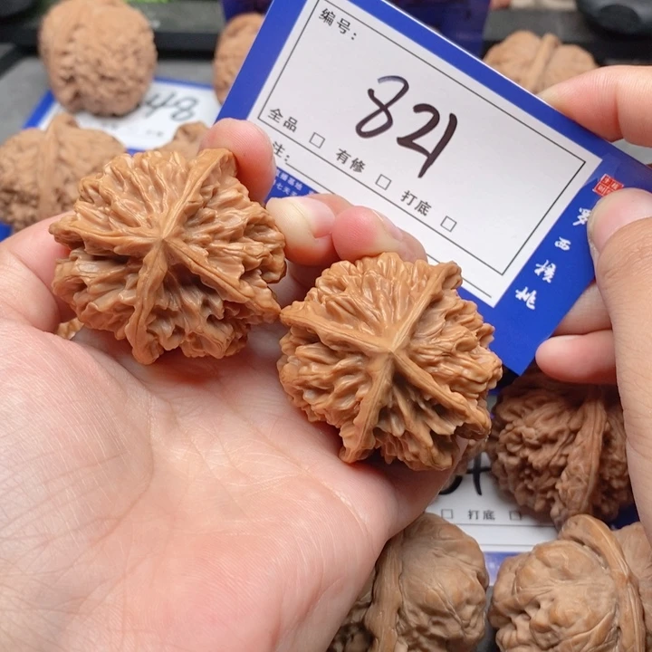 把件桃核用****344四棱821号牌