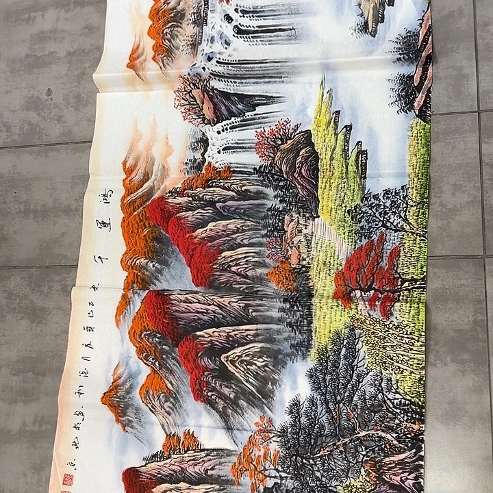 国画精品手绘作品