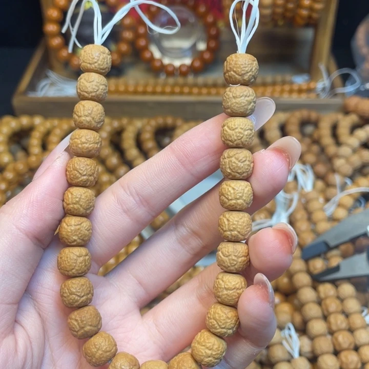 马***喽核桃手串/手链微瑕饕餮荔枝纹（非全品）