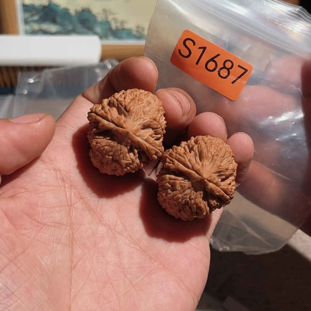 文玩核桃把件蒜头