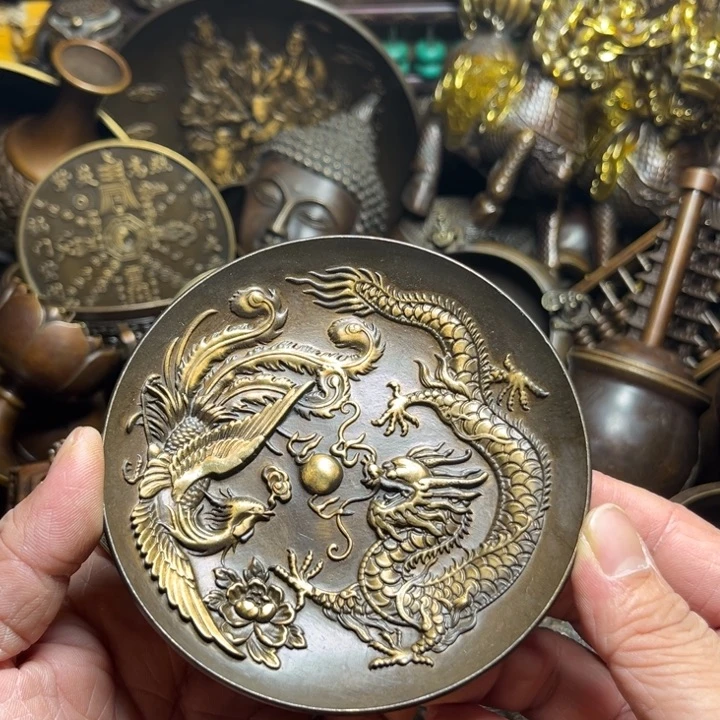 铜器摆件收收藏藏