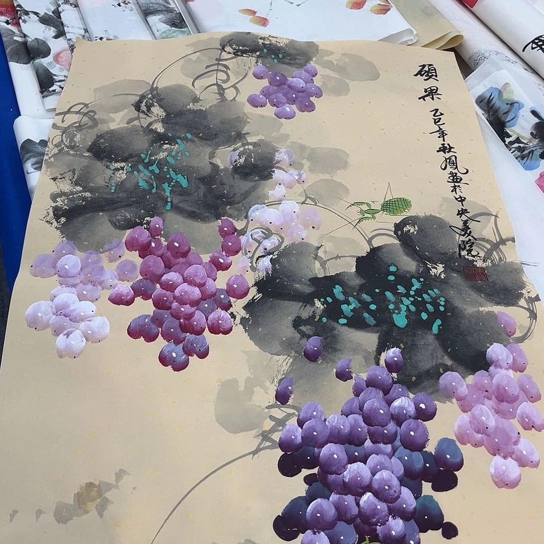 国画纯手绘作品欣赏