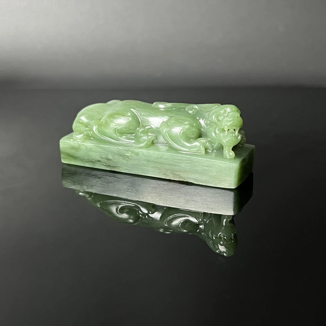 1214GC6640和田玉挂件