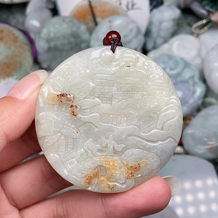颈饰未镶嵌翡翠翡翠