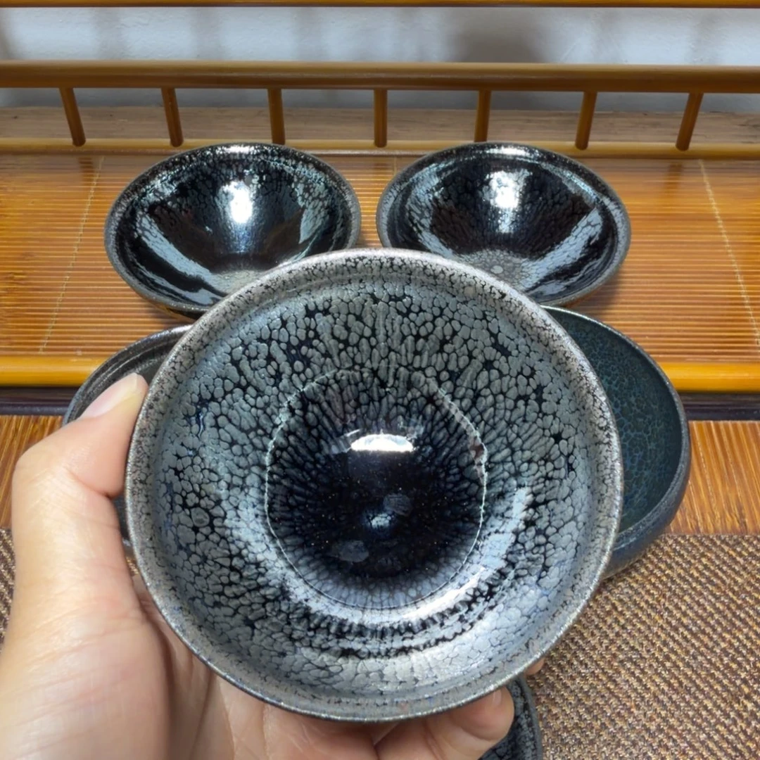 茶盏建盏手工制作主人杯茶杯的