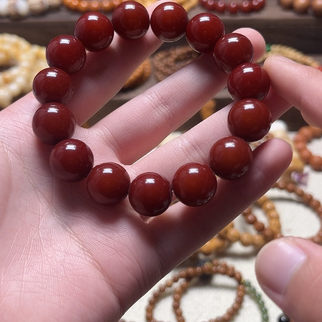 菩提根/象牙果手串车厘子