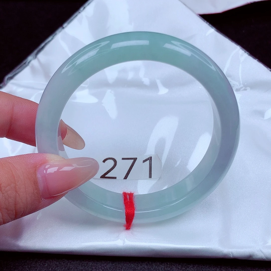 翡翠未镶嵌手镯天然缅甸翡翠A货玉手镯