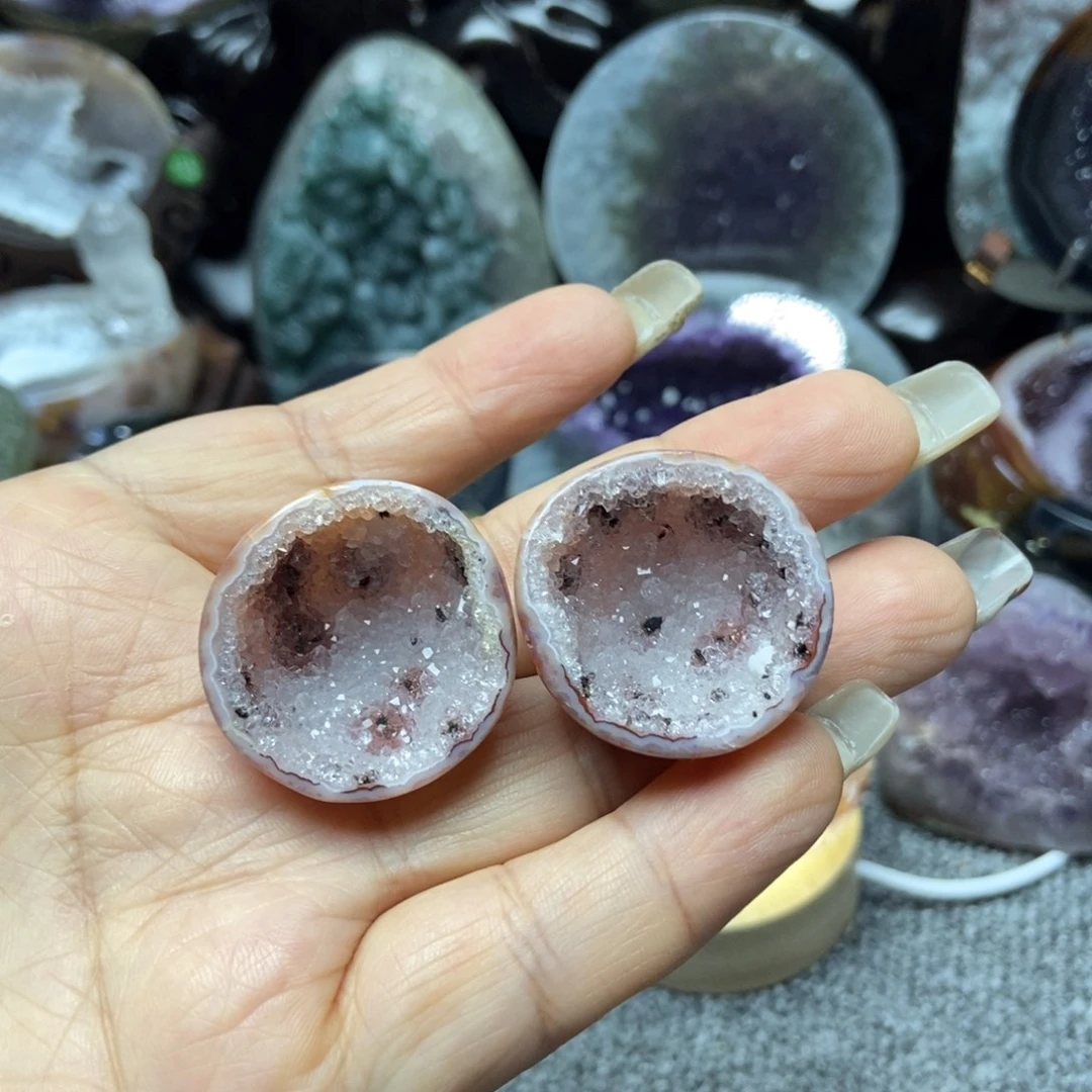 未镶嵌紫晶摆件水晶