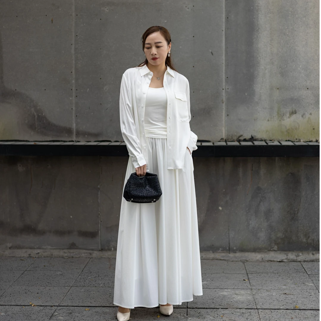 植物纤维玫瑰花衬衣