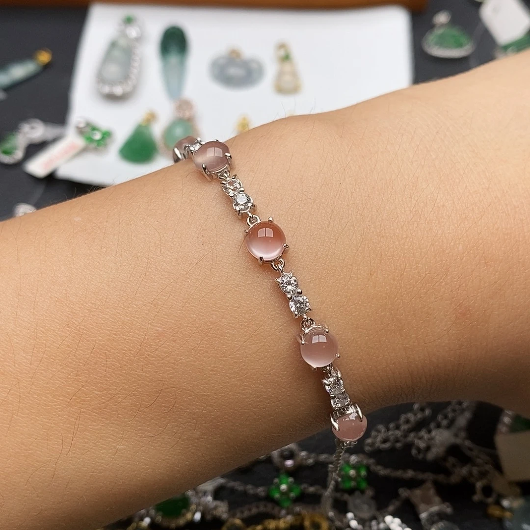 南红玛瑙银S925镶嵌颈饰