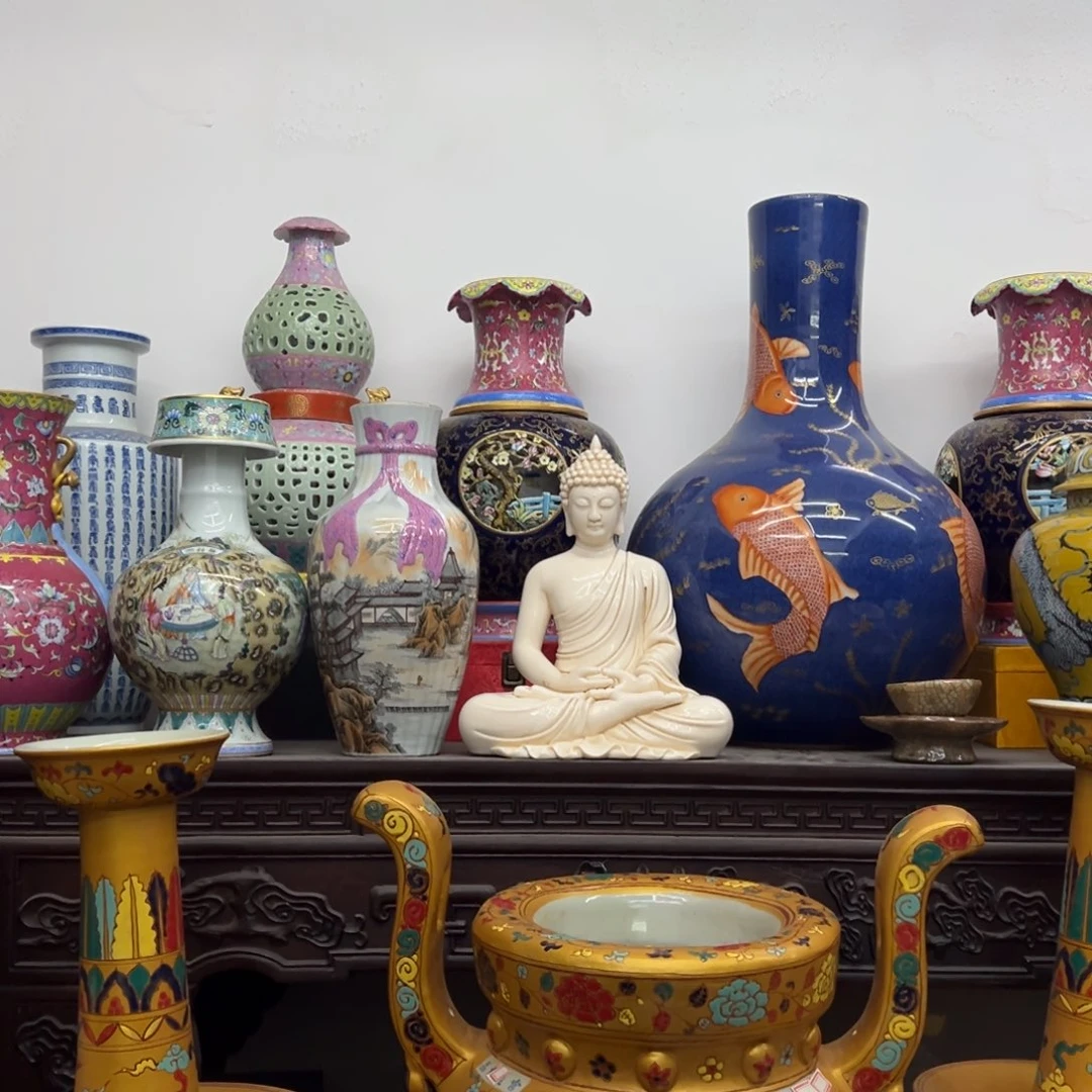 摆件陶瓷器瓷器瓷瓷