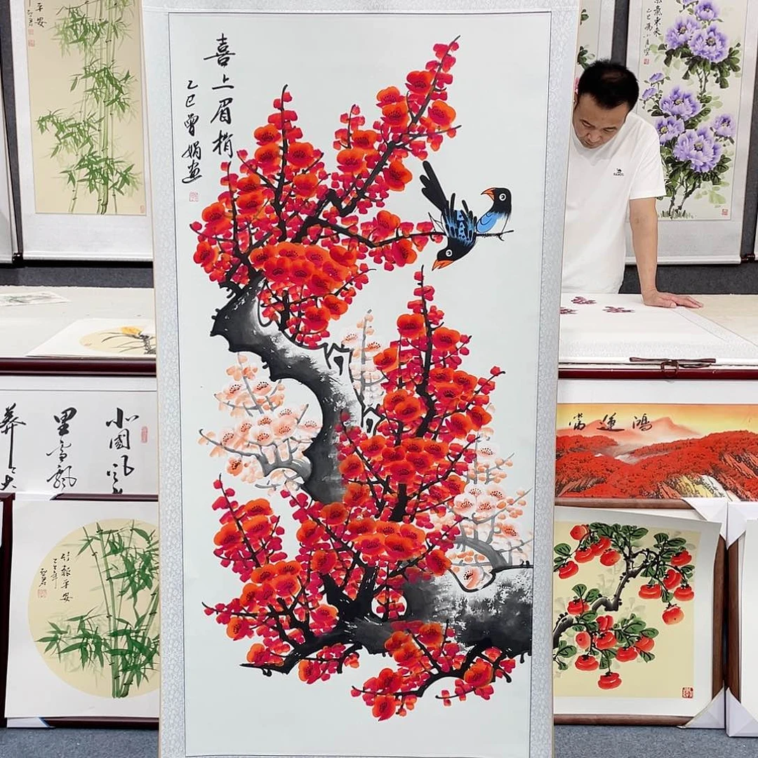 国画手绘作品手绘作品