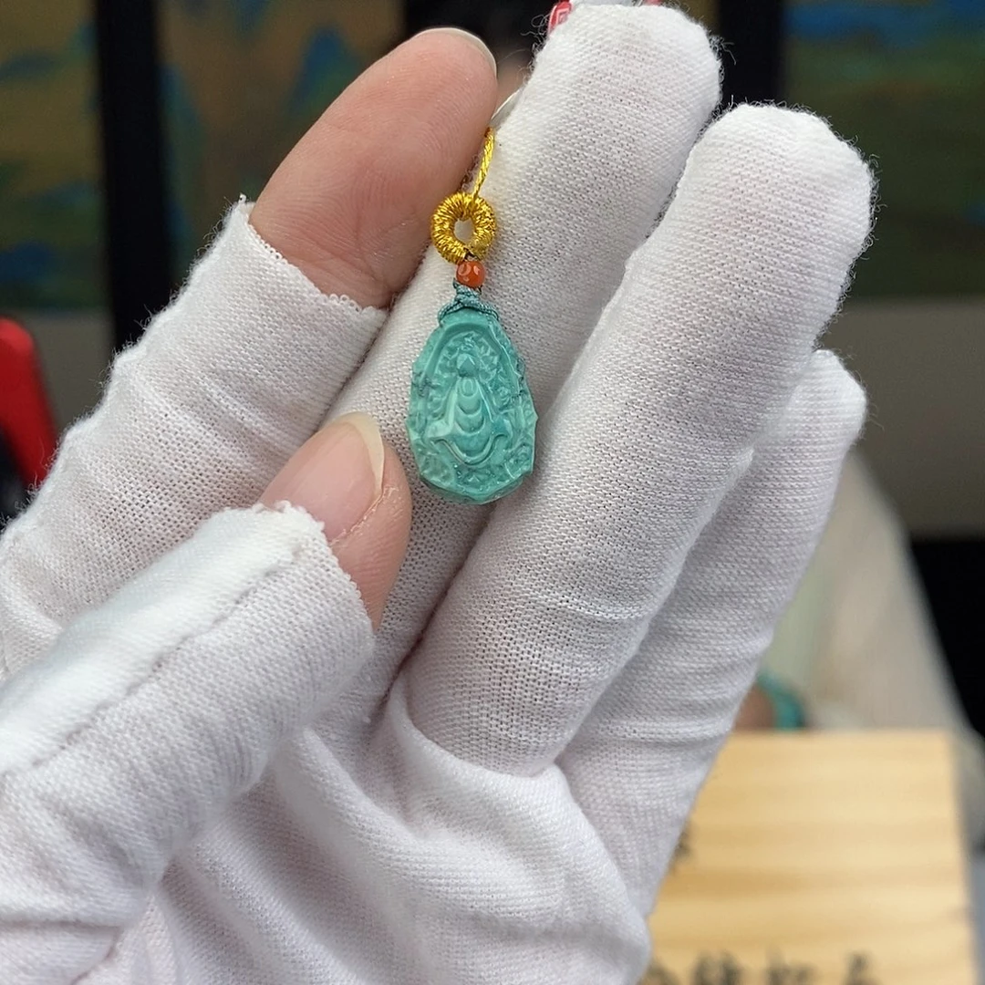 未镶嵌绿松石珠宝奇石