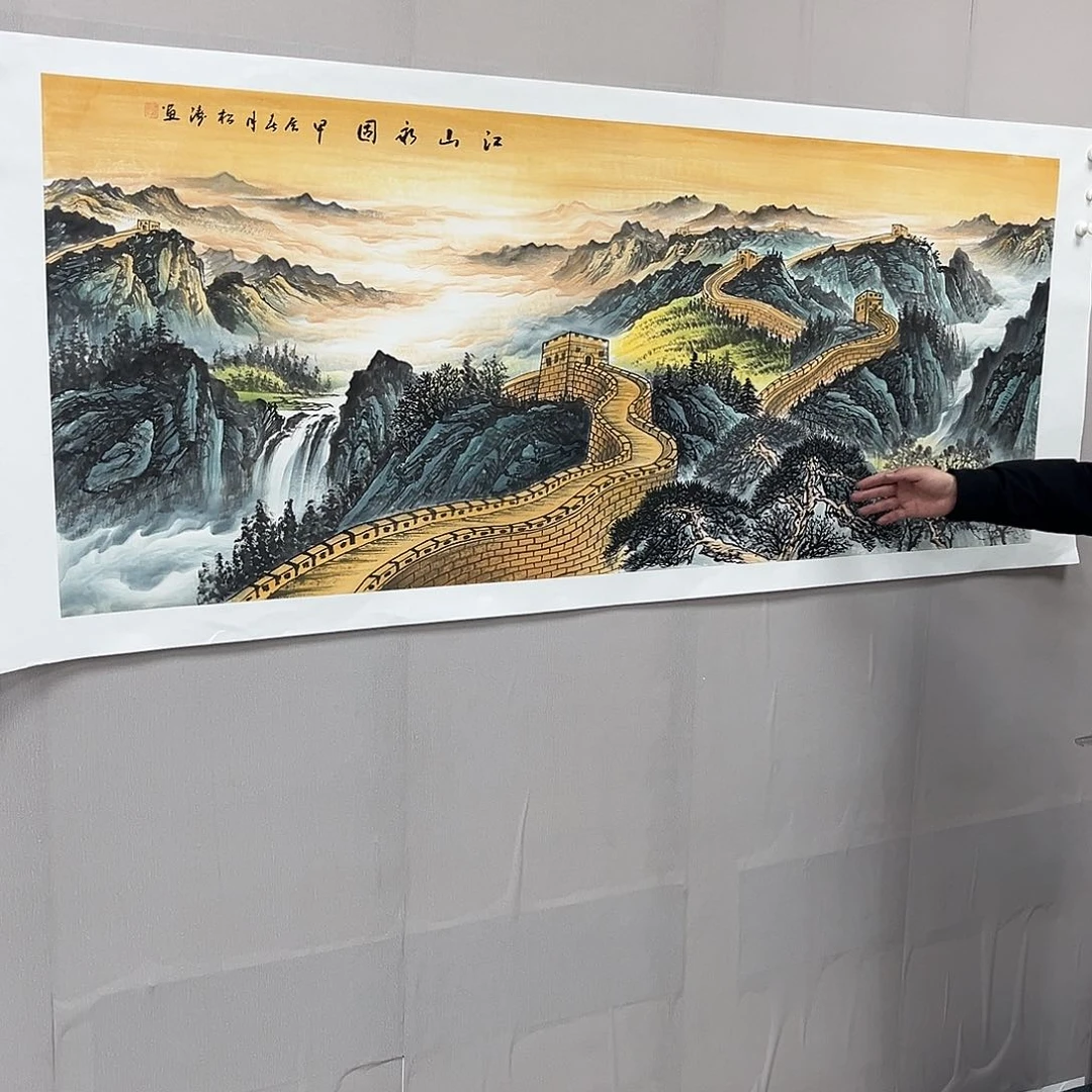 国画宣纸国画作品纯手绘