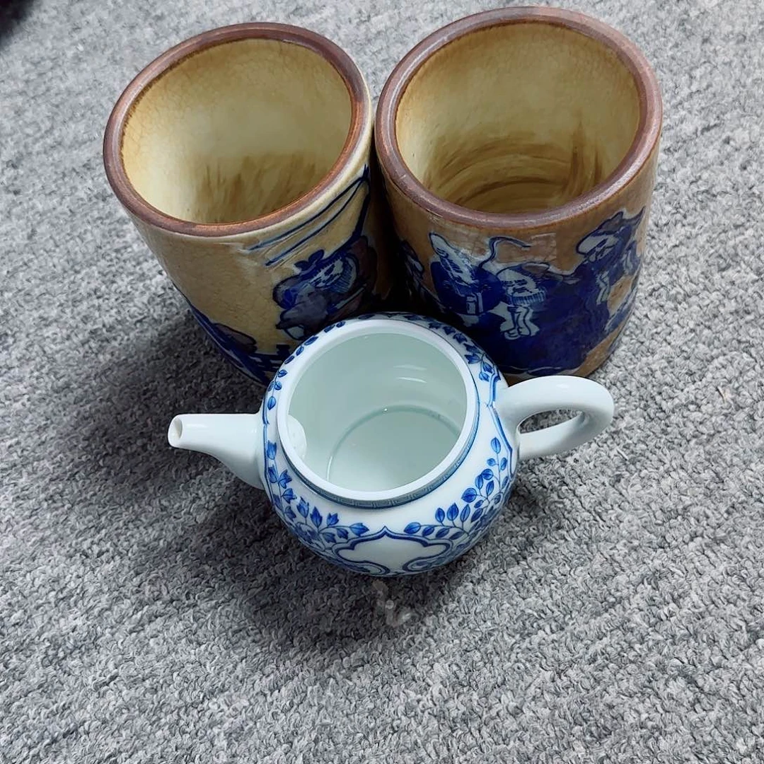 老***农摆件瓷器的工艺技术特点