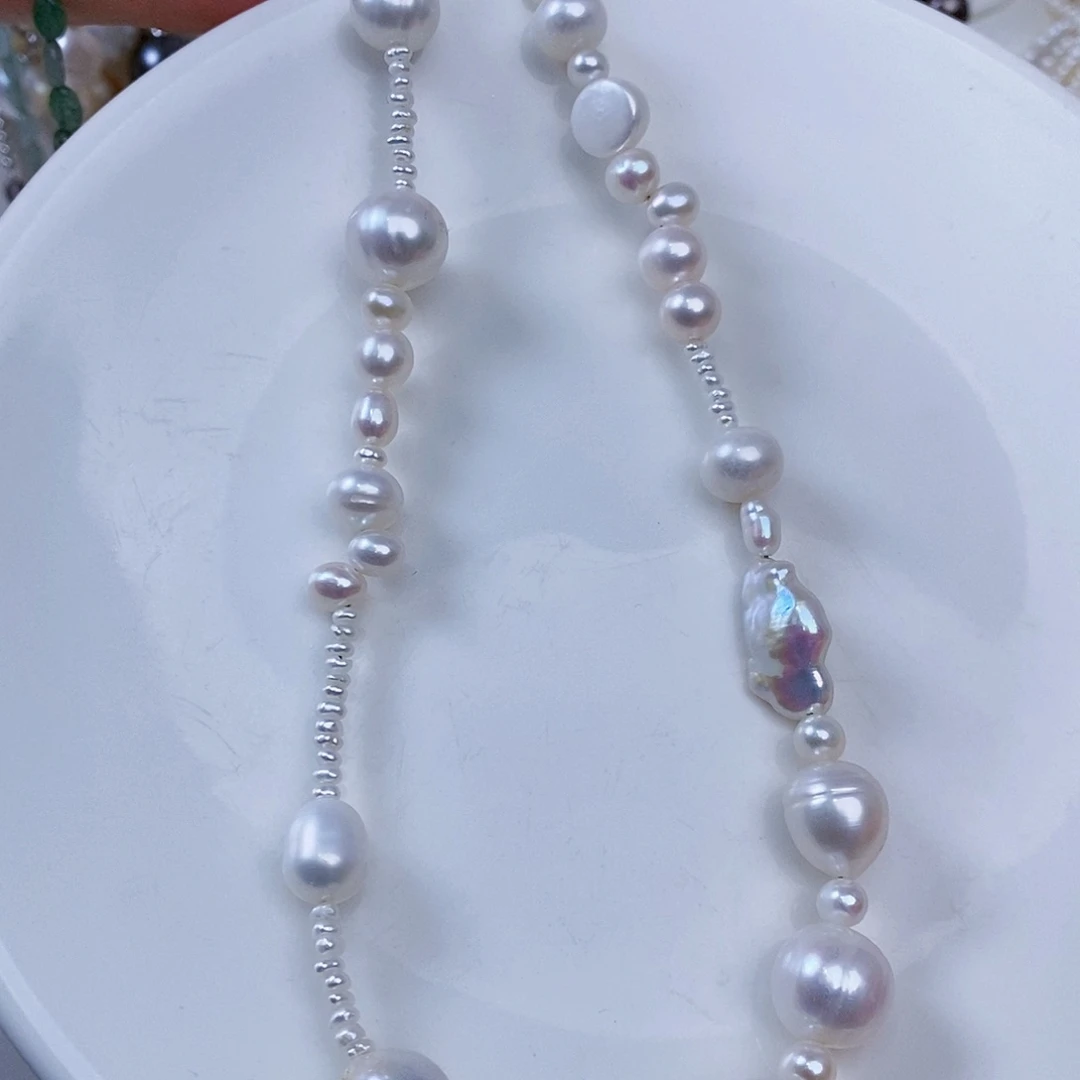 淡水珍珠未镶嵌项链