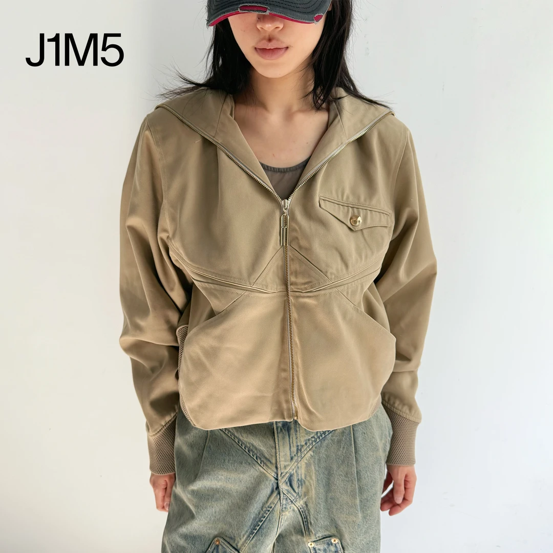 J1M5买手店 NAMESAKE 25春夏 连帽拉链工装夹克 设计师品牌
