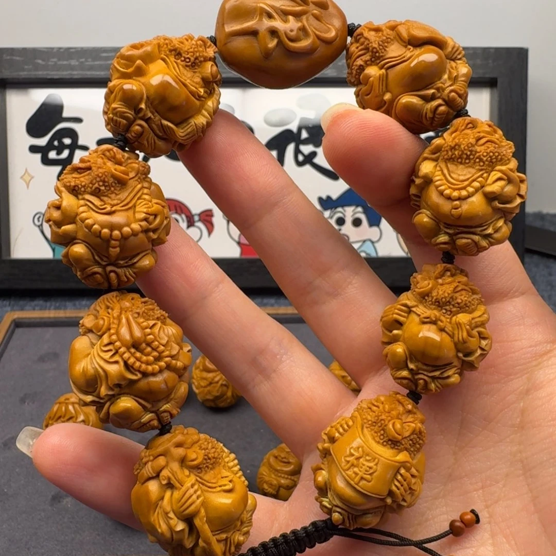 有***哥橄榄核手串/手链2.2达摩